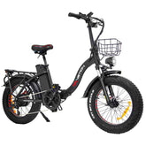 Electric Bike DrveTion CT20 - 20*4.0 Inch Tires 750W Motor 48V15AH Battery Disc Brakes - Black